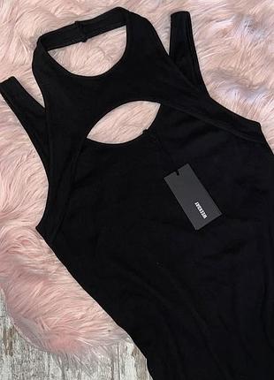 Чорна сукня міді 2