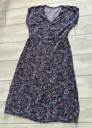 Платье платье штапель, размер l