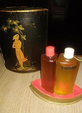 Винтажный набор парфюма рябинушка ф-ка северное сияние.