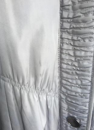 Куртка пальто зі знімною хутряною підкладкою6 фото