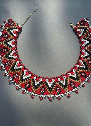 Силка красная вышиванка