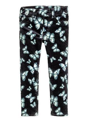 Вельветовые треггинсы, леггинсы, штаны 116,бренд h&m