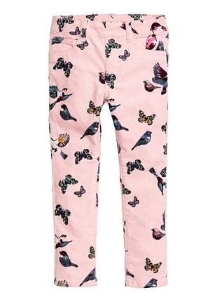 Вельветовые треггинсы, леггинсы, штаны 134,бренд h&m хлопок