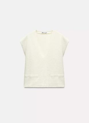 Топ жилет zara