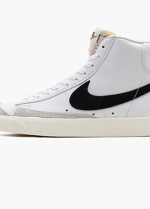 Кросівки білі nike blazer mid 77 vintage white