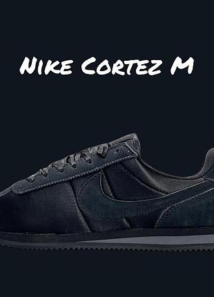 Чоловічі кросівки nike cortez m all black
