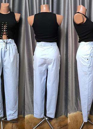 Стильні котонові вінтажні брюки банани