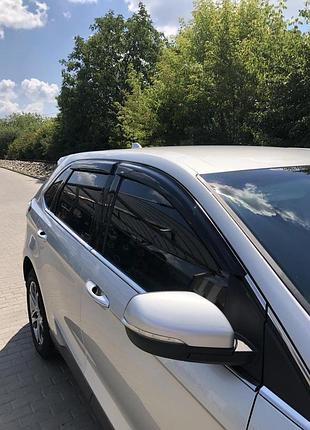 Ветровики для ford edge 2014+ (hic) fo99