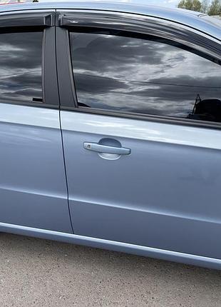 Вітровики для chevrolet aveo 2006-2012 4d sed (hic) dae03
