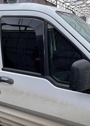 Ветровики для ford transit connect 2002-2010 2d (вставные, кт - 2шт) (heko) 15231