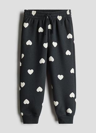 Брюки h&amp;m для девочки на флисе
