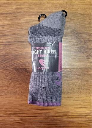Зимние термоноски lorpen womens light hiker