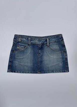 Вінтажна джинсова спідниця diesel