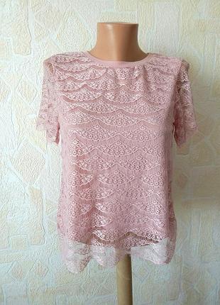Футболка з кружевом