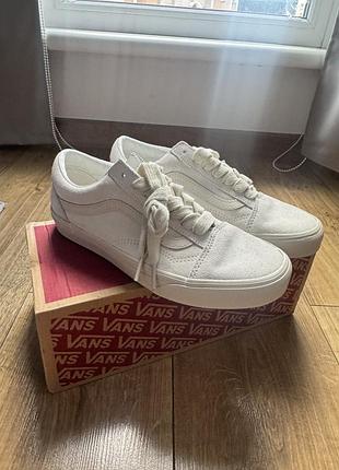 Нові кеди жіночі vans білого кольору розмір 38