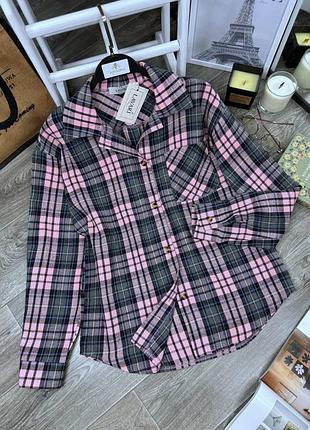 Сорочка в клітинку