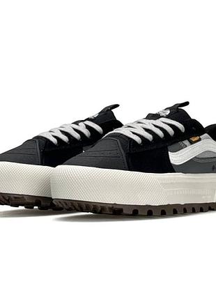 Vans old skool mte-1 gore-tex black grey 6