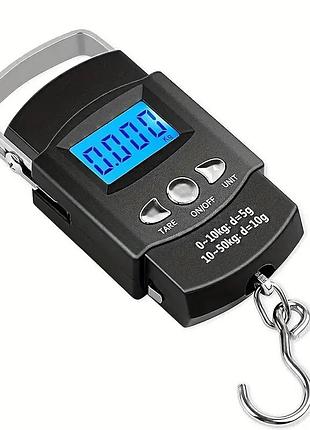 Весы ручные электронные с крючком 50 кг