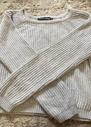 Светр жіночий сірий 2