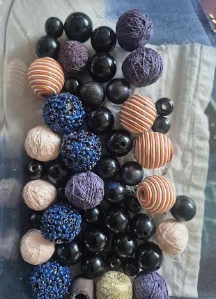 Бусы бусины для рукоделия