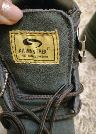 Замшеві черевики kiliman trek нові розмір 33 устілка 21 см.7 фото