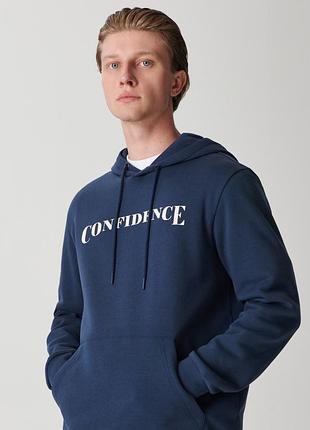 Чоловіча толстовка худі на флісі sinsay 16995