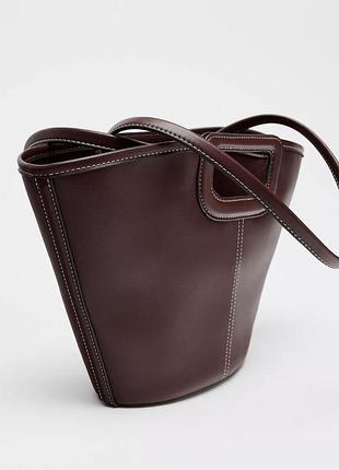 Стильна сумка, бренд zara