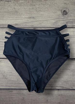 Плавки купальник высокие с вырезами