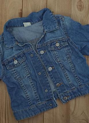 Джинсовая курточка на 2 года, h&m