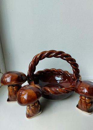 💜💙♥️ интересный набор корзинки соль, перец