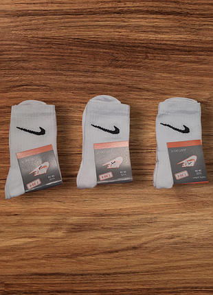 Носки nike белые длинные 12 пар, 36-39 размер