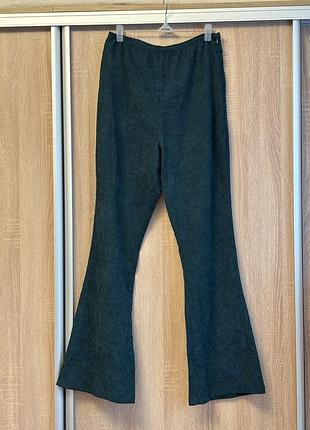 Штани жіночі оксамитові з мікровільвету