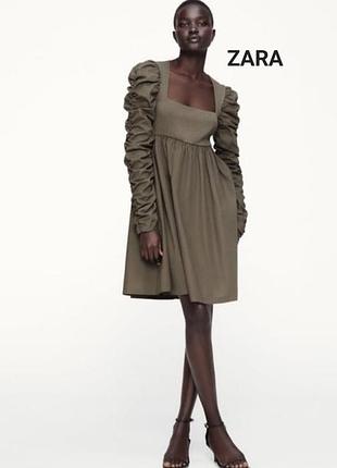 Нова котонова сукня zara