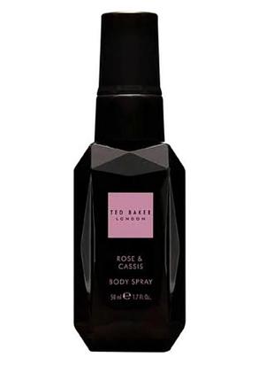 Спрей для тіла "ted baker rose & cassis."