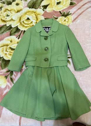 Шикарний вовняний костюм dolce hasbn gabana