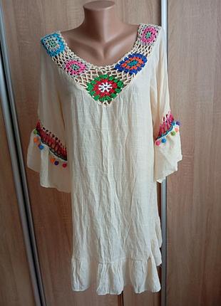 Летнее платье-туника