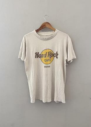 Вінтажна футболка 90s hard rock cafe miami