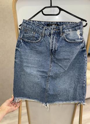 Джинсова юбка