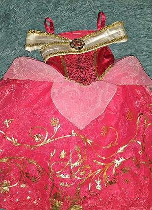 Платье аврора, спящая красавица дисней на 4 года