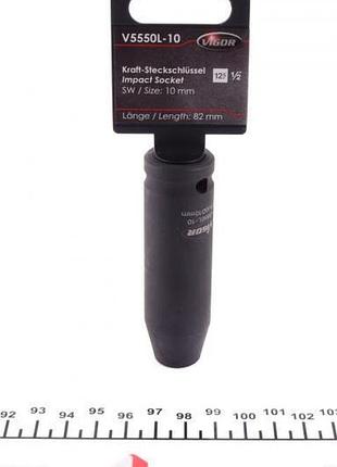 Акція головка ударна hex (1/2", 10 мм) l