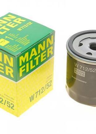 Акция фильтр масляный vw caddy ii/golf iv/v/seat leon 1.4/1.6i 85- w712/52