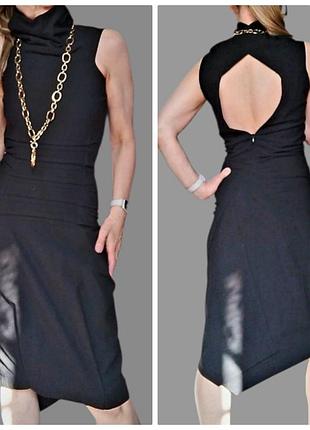 Платье-миди дизайнерское