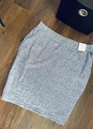 🍒юбка лен 🌸 bonmarche