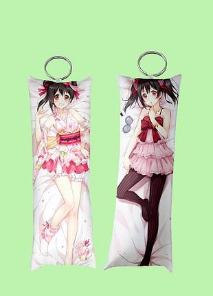 Брелок мини-дакимакура "yazawa nico"