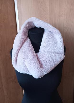 Шарф снуд 
з хутра