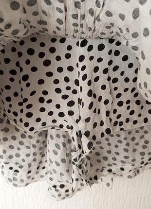 Юбка шорти в горошок 2