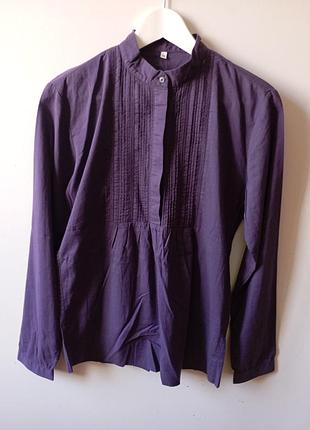 Фиолетовая рубашка