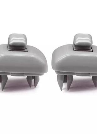 Крепление солнцезащитного козырька audi а3, а4, а5, q5, ауди а3, а4, а5 серого цвета