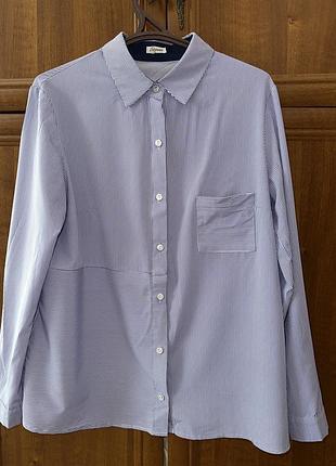 Сорочка жіноча в смужку