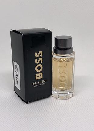 Оригінал мініатюра туалетна вода hugo boss the scent for him